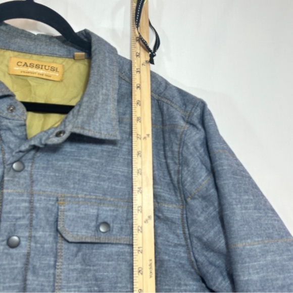 Cassius Steadfast and True mens sz medium chambray - Picture 4 of 9